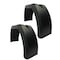 Jonesco Fender for Single Axle Single Tire applications. Flat Top Fender Suits Rim Size 13"-15" PR JX06F - alternate 3